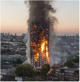 Building fire