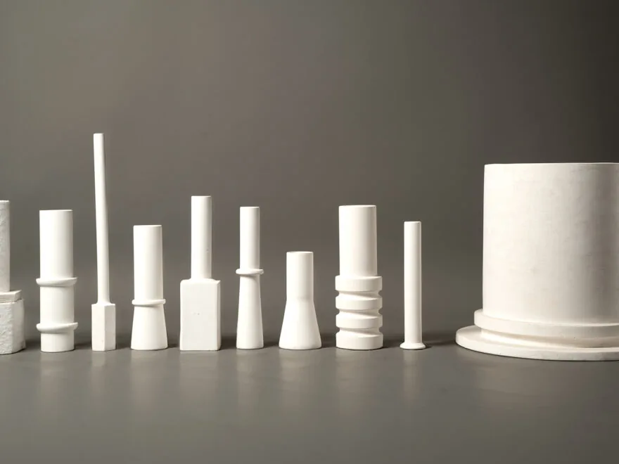 Ceramic ferrules and tower packings
